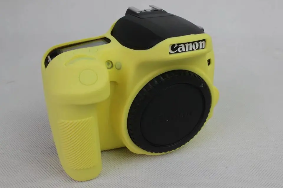 Мягкая силиконовая резиновая Защитная пленка для камеры Canon 77D