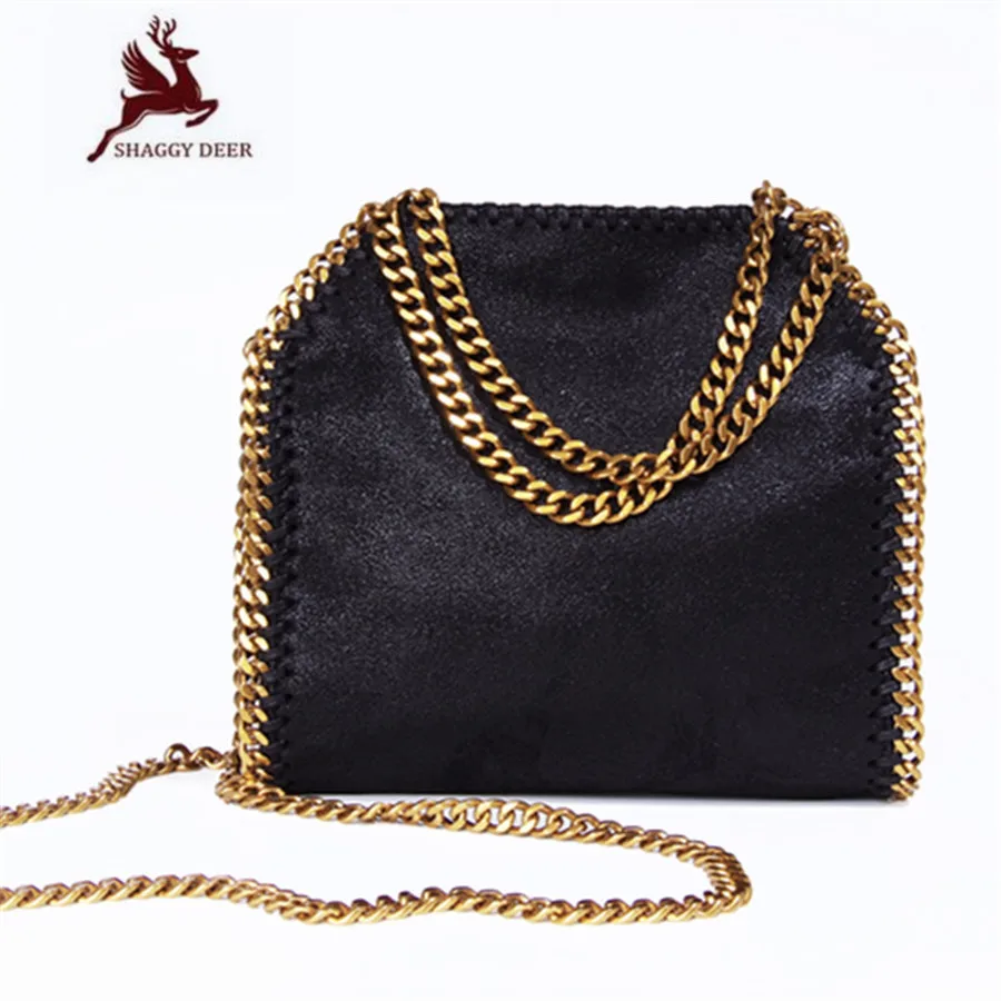 

Exclusive Top Quality Luxury Mini 18cm Lady Star PVC Fold-Over Crossbody Stella Chain Shoulder Bag Shaggy Deer Chain Flap Bag