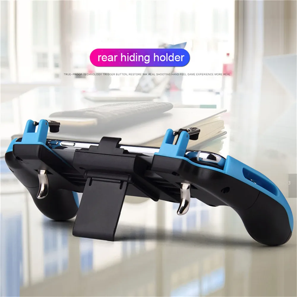 Z8 PUBG Mobile Gamepad Controller Stretchable Game Pad Joystick Pubg Game Fire Button Aim L1R1 Shoo