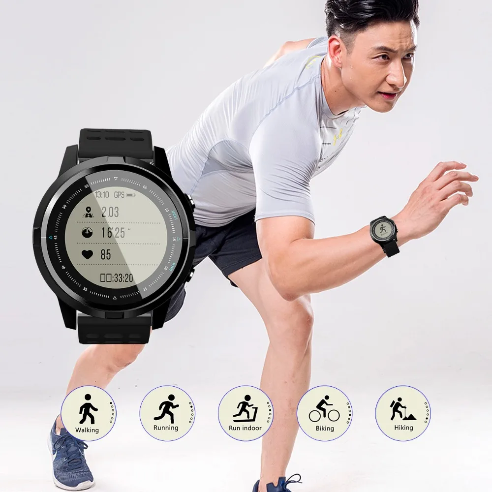 LOKMAT Smart watch bluetooth GPS Heart Rate Monitor Waterproof IP68 Men Clock Multiple Sport Modes Smartwatch For IOS Android