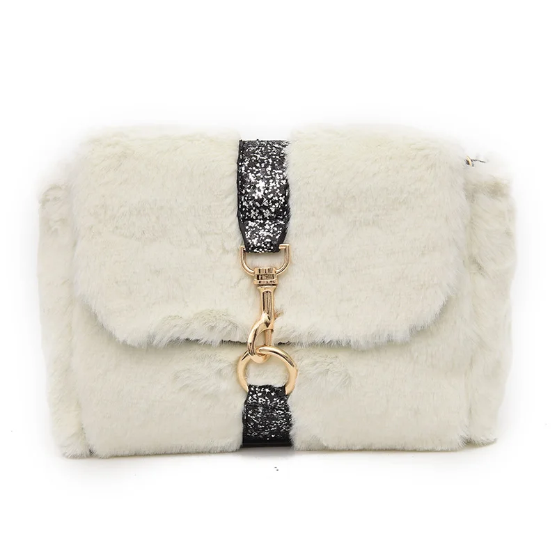 

Women Bag Female Handbags Fur Messenger Shoulder Bag Crossbody Famous Brand Ladies Cute Candy Color Small Flap Clutch Girl Bags