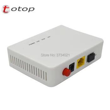 

10Pcs New original ONU ONT termianl 1GE EPON Port English version same as HG8010H Compatible with ZTE Huawei Fiberhome OLT