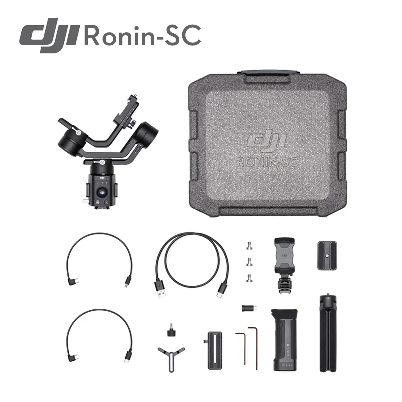 DJI Ronin SC/Ronin-SC Pro Профессиональные комбинированные Камера Управление 3-осевая стабилизация весом более 2 кг тестирование нагрузки Ёмкость - Цвет: Ronin-SC