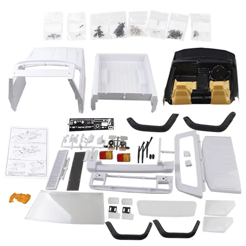 

1/10 RC Crawler Car Body Shell AX-313B Wheelbase Pickup for Axial SCX10 & SCX10 II 90046 90047 Truck Crawler