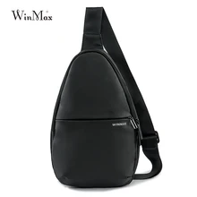 Модный черный пляжный комбинезон, нагрудная сумка для мужчин и женщин на одно плечо, короткая дорожная сумка для путешествий, противоугонная сумка через плечо