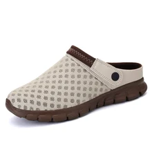 Men Slippers Sandals 2017 New Summer Unisex Style Fashion Light Empty Casual Beach Lovers Shoes Large