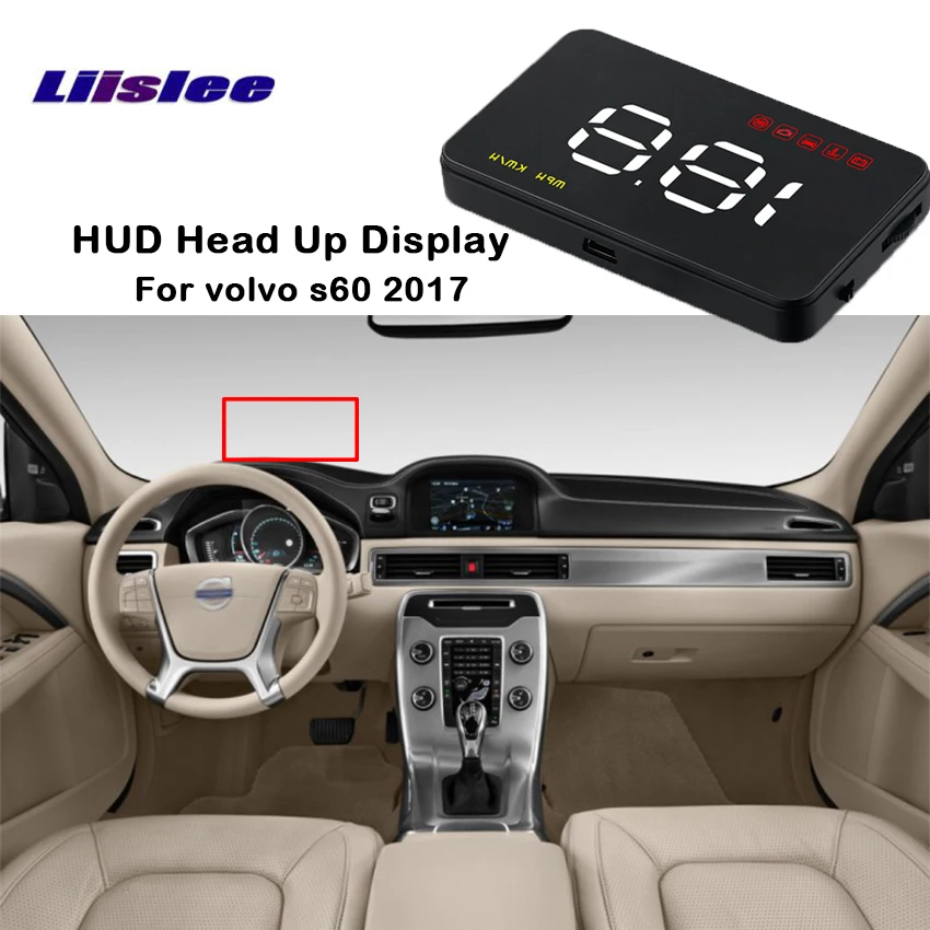 Liislee для volvo s60 2017 Интеллектуальный автомобильный монтируемый БД кран компьютер