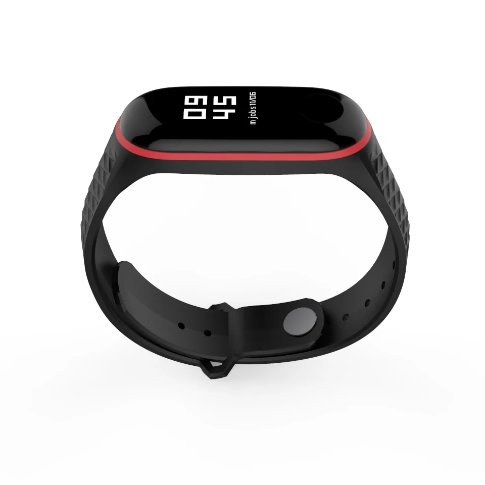 Mi jobs силиконовый mi Band 3 ремешок спортивный Аврора для Xiaomi band3 умные наручные часы
