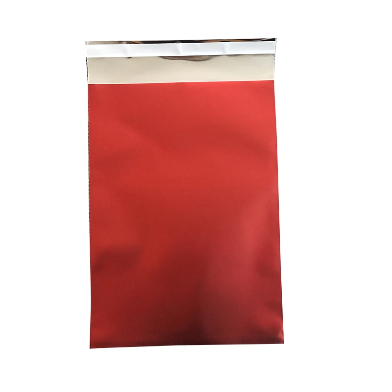 Серебряный почтовый мешок 18x25 см, пластиковый пакет для курьерской почты 7x10 поли почтовый пакет