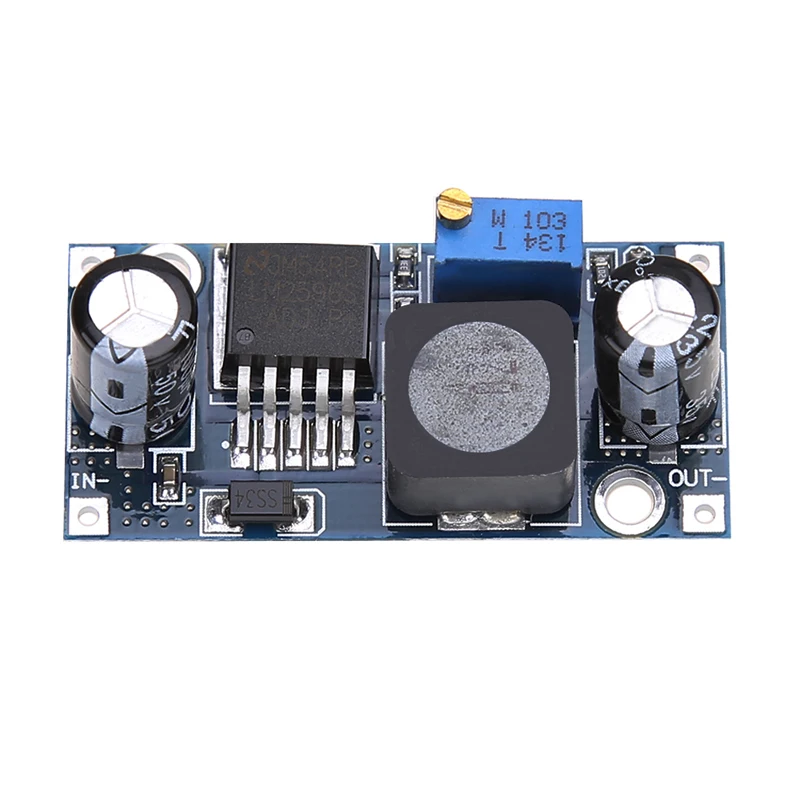 

High Efficiency LM2596S-ADJ DC-DC Buck Regulator Power Module 3A Adjustable 5V/12V/24V