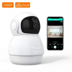 Kruiqi Беспроводной безопасности Камера 1080 P Wi-Fi IP-HD ребенка/домашних животных монитор с двухсторонним аудио, приложение телефона удаленного