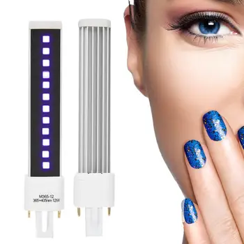 

Double Light Source Nail Gel Curing Dryer Light Tube Replacement Bulb Manicure Tools