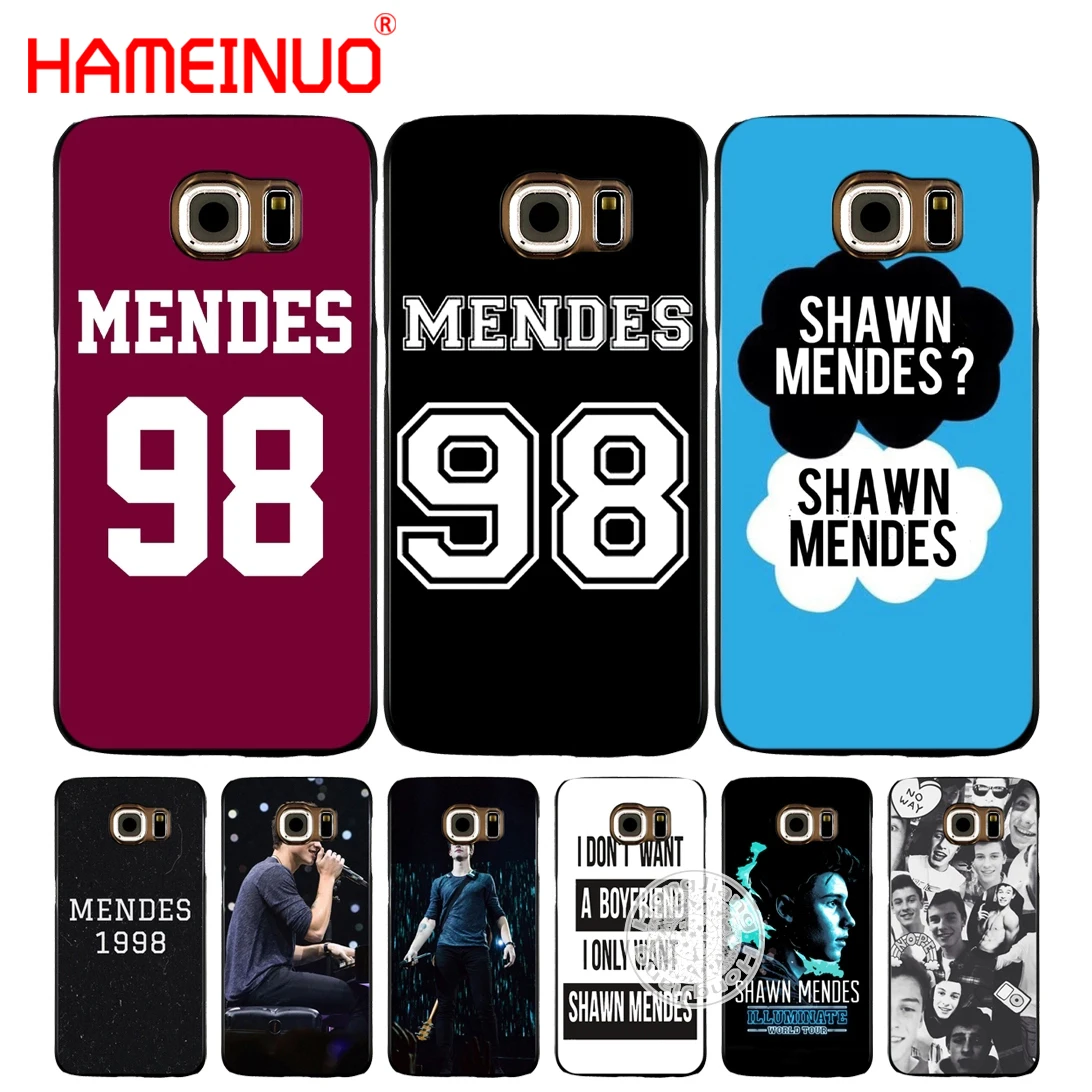 HAMEINUO shawn mendes 98 Чехол для мобильного телефона Samsung Galaxy S7 edge PLUS S8 S6 S5 S4 S3 MINI | Мобильные