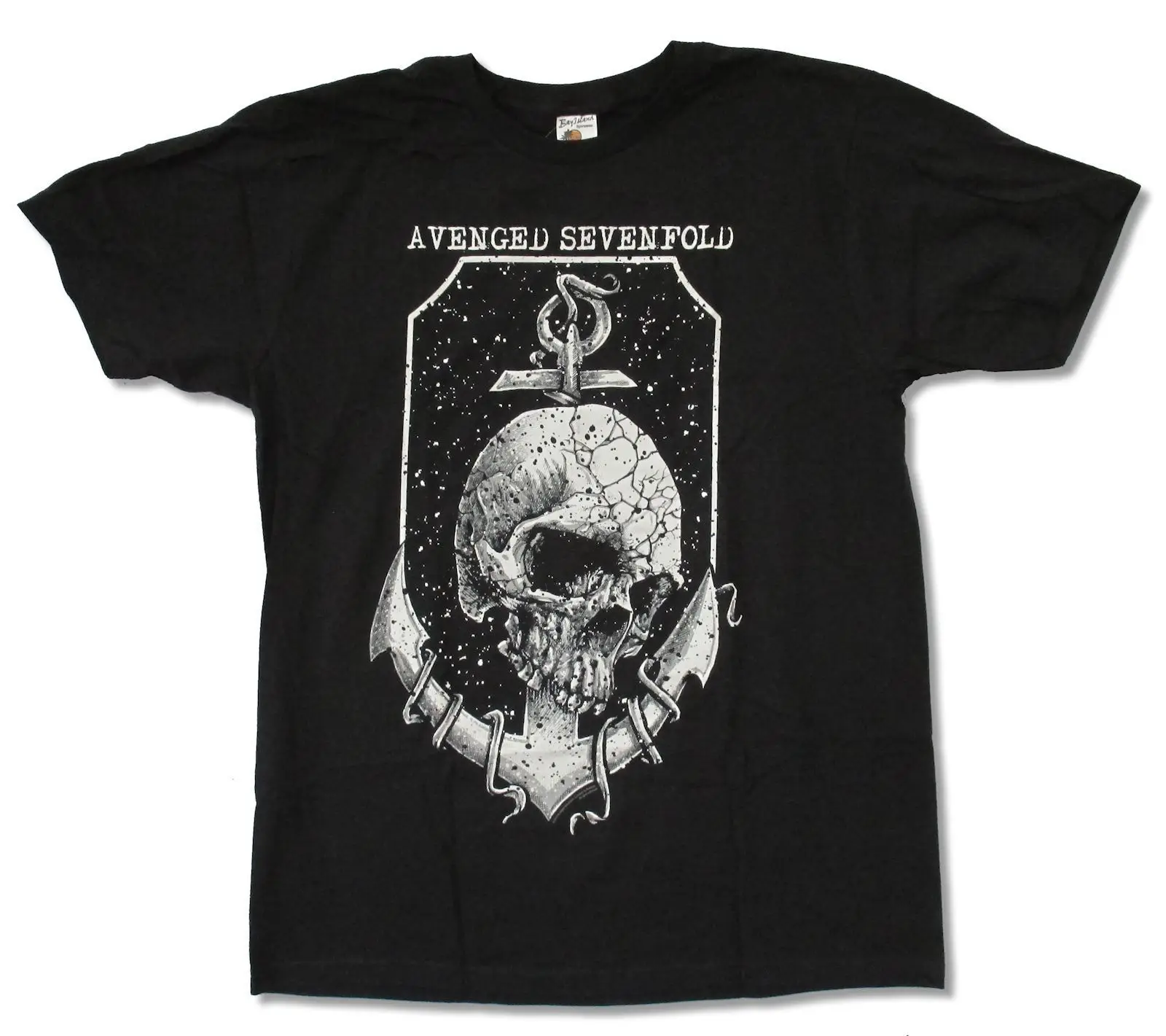 AVENGED SEVENFOLD &quotANCHOR&quot BLACK T SHIRT NEW OFFICIAL ADULT A7X Newest Top Tees Fashion Style Men Tee 100% Cotton Classic tee |