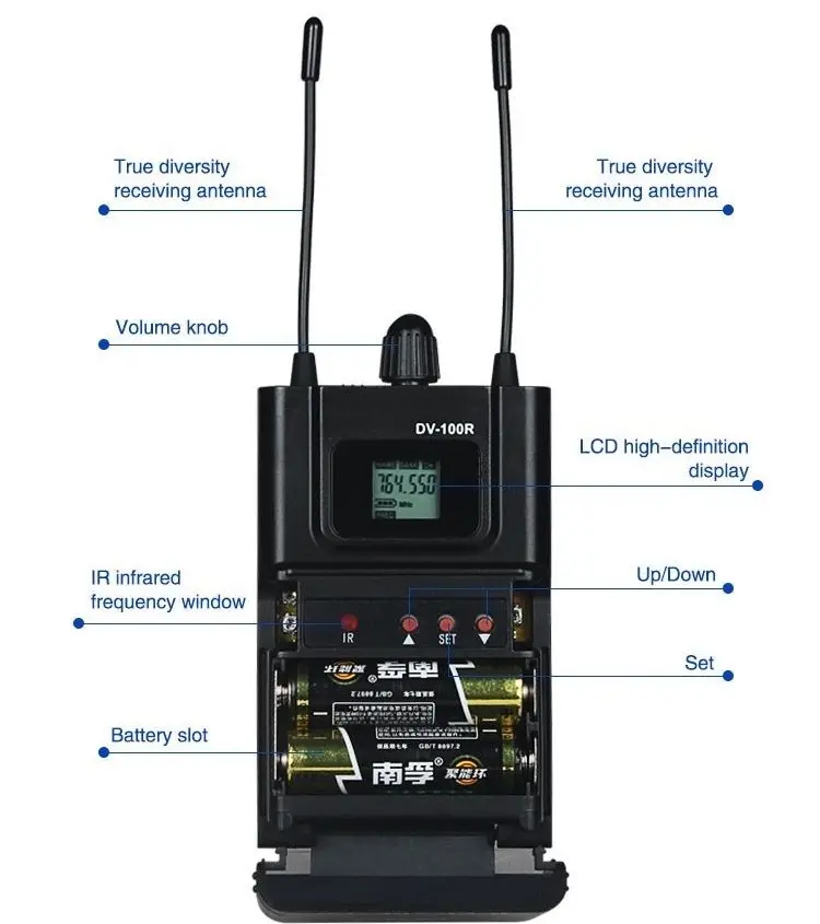 ACEMIC-UHF-True-diversity-Wireless-Mic-handheld-Microphone-DSLR-DV (4)
