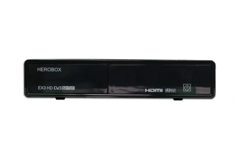 HEROBOX EX3 Поддержка HD DVB-S2+ T2/C BCM7358 752 процессор, выполняющий миллион операций в секунду оснащен мощный вентилятор