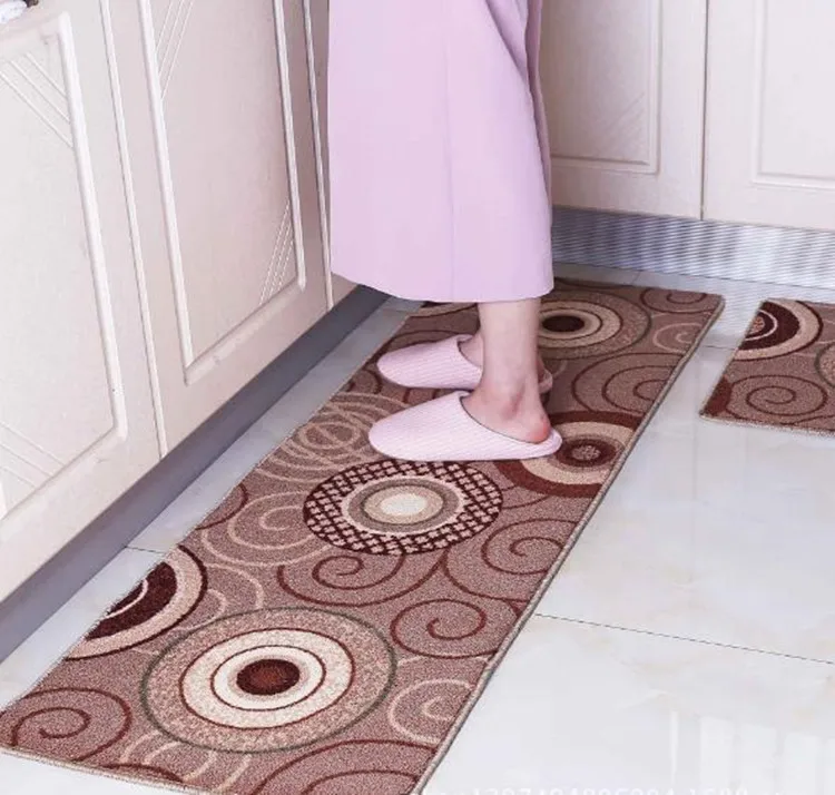 Цветочный Коврик на кухню резиновый коврик нескользящий коврик для ванной комнаты впитывающий воду коврик на кухню домашний половик у