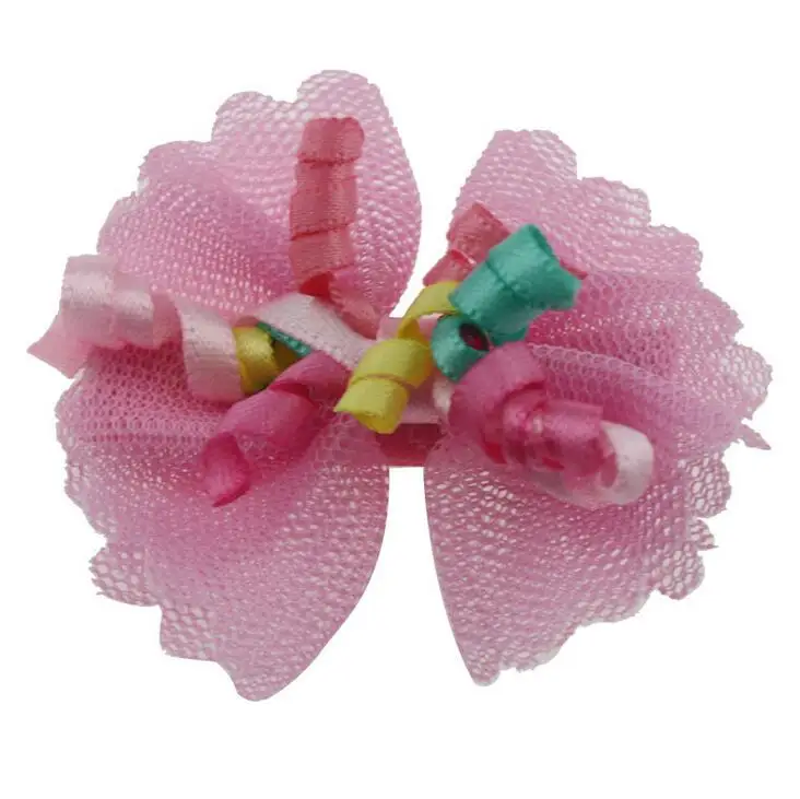 gauze ribbon with korker hairbow4