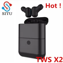 SITU TWS наушники настоящие Беспроводные спортивные наушники мини в ухо Bluetooth наушники стерео гарнитура для iPhone samsung
