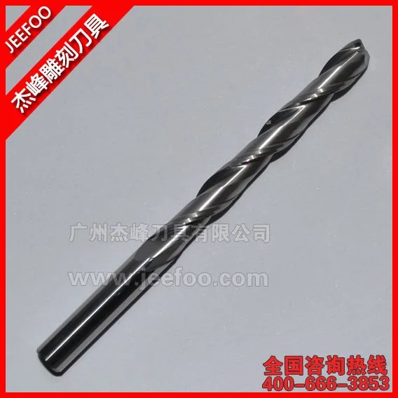 

6*52H*80L carbide endmill double flute spiral CNC router bits