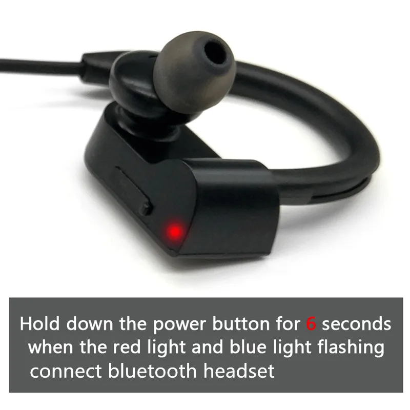 Спортивные Bluetooth наушники беспроводные гарнитура водонепроницаемая