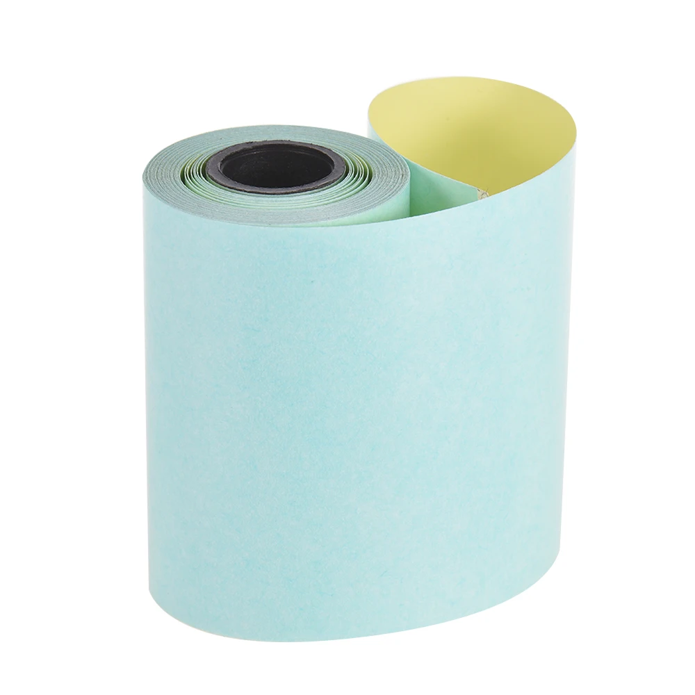 

NNRTS Direct Thermal Paper with Self-adhesive 57*30mm(2.17*1.18in) for PeriPage A6 Pocket Thermal Printer for PAPERANG