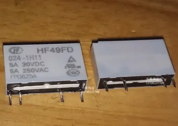 

New relay HF49FD-024-1H11 normally open 5A250VAC 4foot HF49F-024-1H1