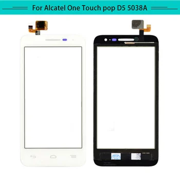 

5pcs Touch Screen Digitizer Sensor For Alcatel One Touch Pop D5 5038A OT-5038A 5038D OT-5038D 5038E OT-5038E 5038X OT-5038X