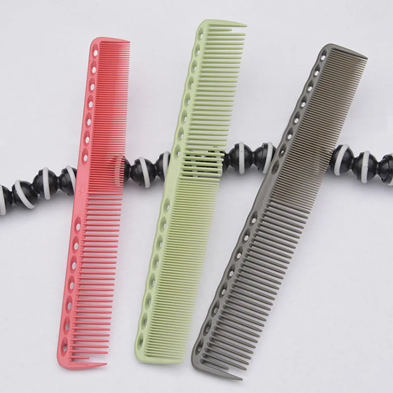 

Hairdressing Hair Stylist Salon Carbon Combs Kit Silicon Carbon Anti Static Profesional Barber Combs