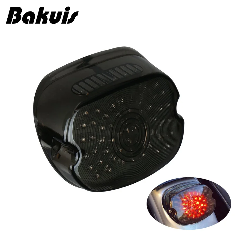 Tail Lamp Assembly Brake Smoked Motorcycle Led Tail Light For Harley
