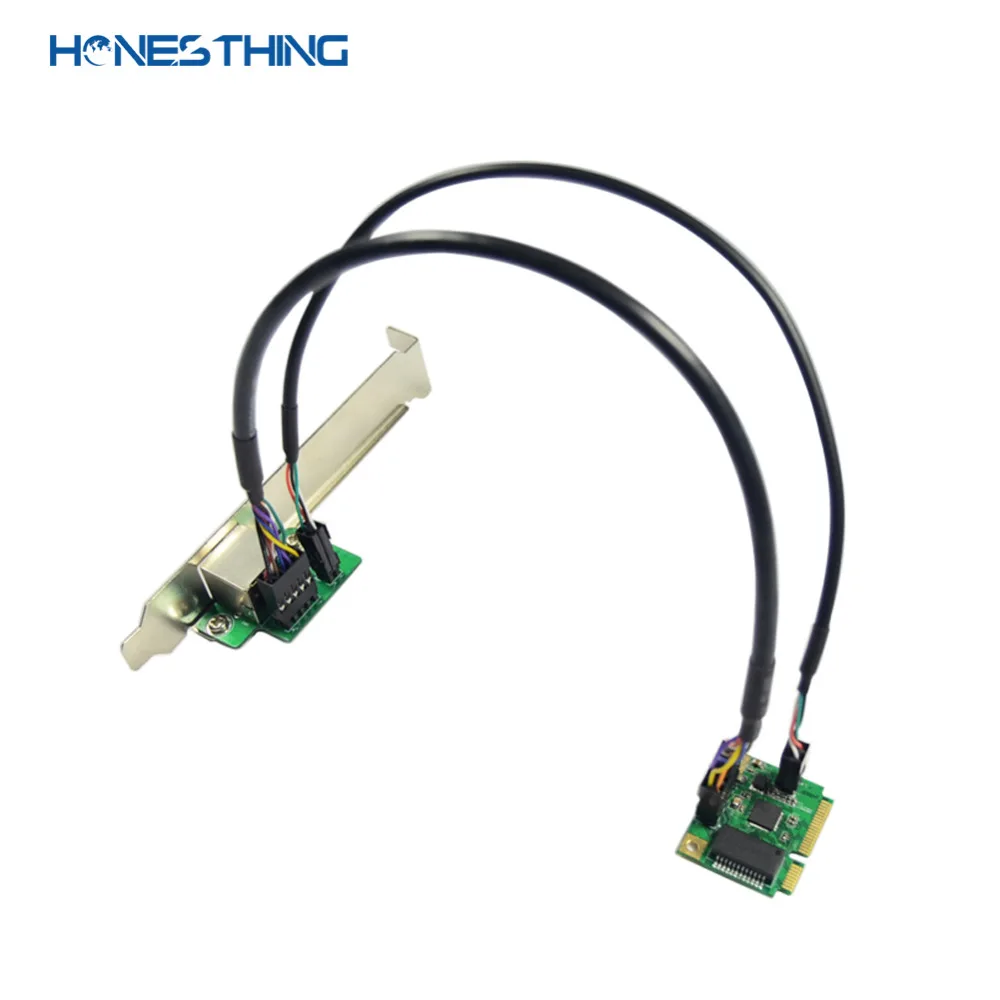 HonesThing MINI PCI-Express Gigabit Ethernet RJ45 Port Adapter 101001000 Base-T Network LAN Controller Ethernet Interface 1