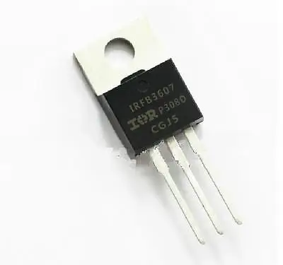

DHL/EMS 200 pcs IRFB3607PBF IRFB3607 MOSFET N-CH 75V 80A TO-220 NEW j33