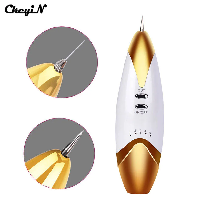 Портативный лазера мол веснушки ручка машина Dot темное пятно Кротов татуировки бородавок невус удаления устройства уход за кожей Красота