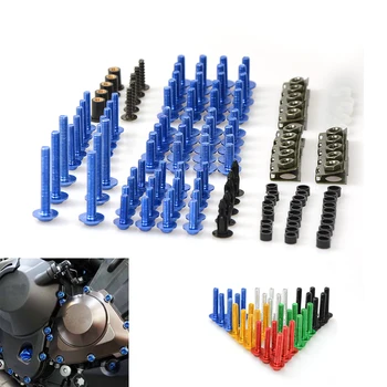 

Universal Motorcycle Fairing Body Bolts Spire Screw Nuts For Yamaha FZ07 FZ09 FZ MT 07 09 YZF R1 R6 XSR700 XSR900 2000 - 2017