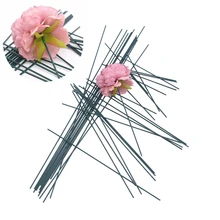 15/25/40 см зеленая искусственная стебель цветка «сделай сам» с цветочным рисунком Материал Железная проволока Accessoies для Свадебная вечеринка дома стебель цветка украшения 7