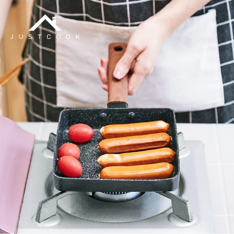 Яичная сковородка Justcook тамагояки для омлета блинная антипригарная кухонная