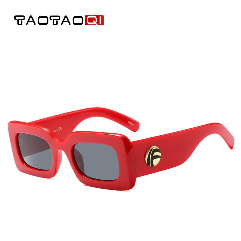 TAOTAOQI бренд Для женщин Пластик небольшой площади кадра солнцезащитные очки Для женщин дизайнеры модные Винтаж солнцезащитные очки Для мужчин UV400 Óculos