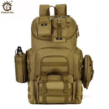 Mochila de asalto táctica Militar, 40L, Molle, resistente al agua, Militar, para exteriores, senderismo, Camping y caza