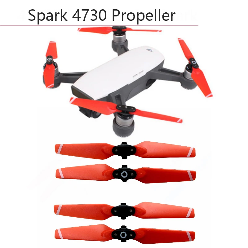 Мини камера с лезвиями 4730F для DJI Spark детали дрона быстроразъемом складные