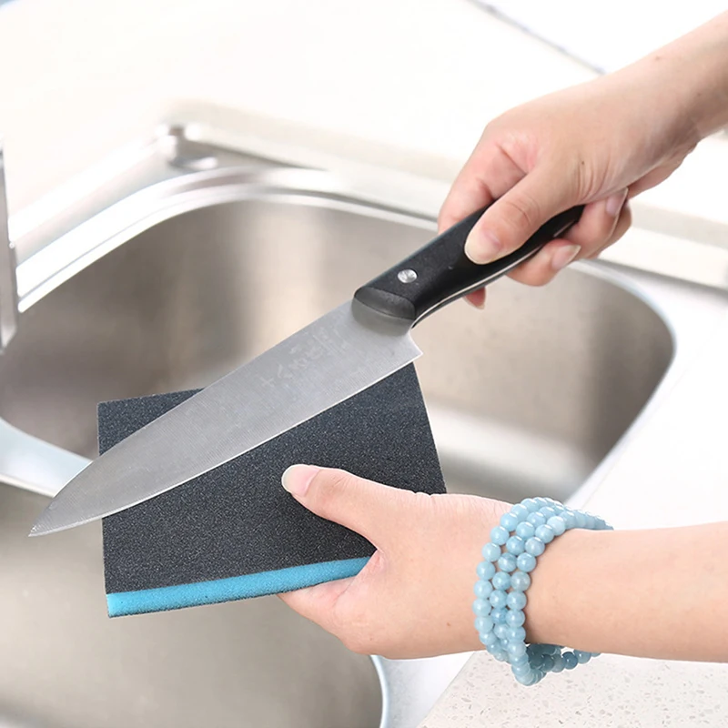 

1pcs Sponge Descaling Clean Nanometer Diamond Sand Magic Brush High Quality