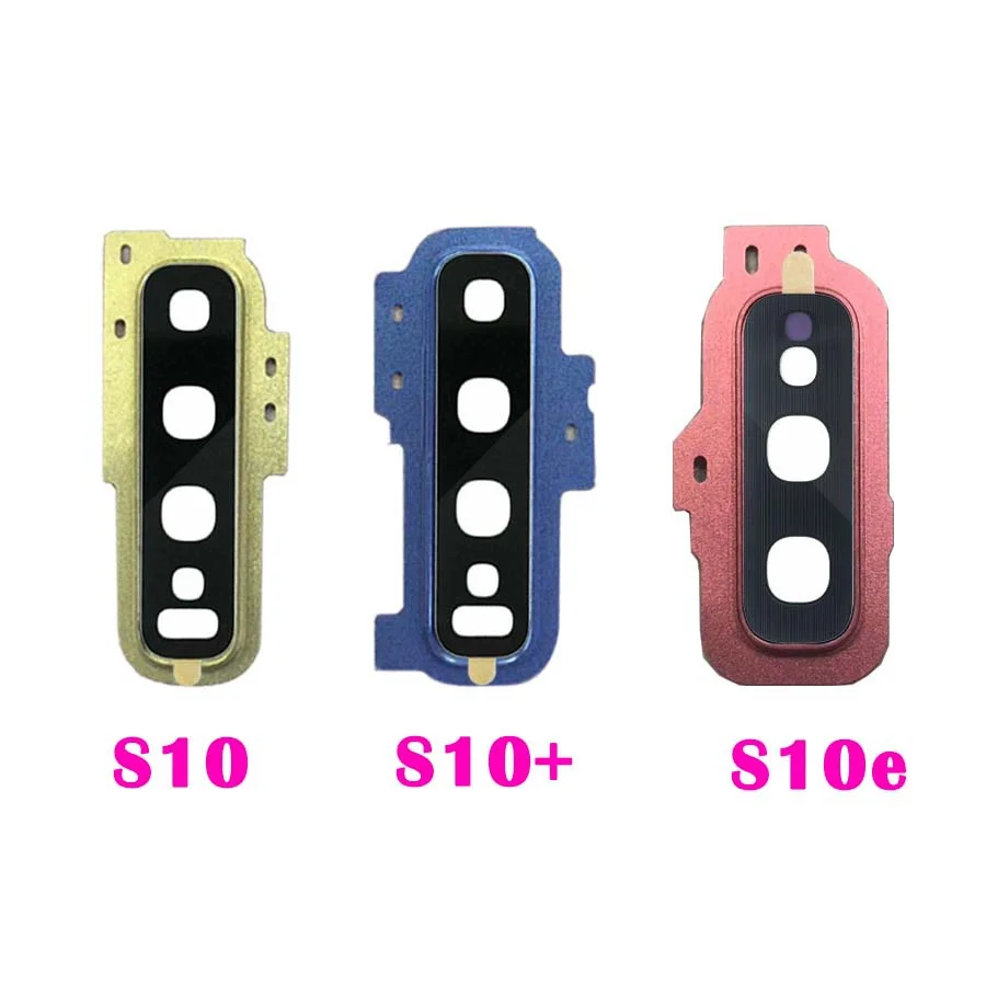 For Samsung Galaxy S10 Plus Rear Camera Glass Lens Cover With Frame Holder with Sticker Replacement 1 For Samsung Galaxy S10 Plus Rear Camera Glass Lens Cover With Frame Holder with Sticker Replacement 3