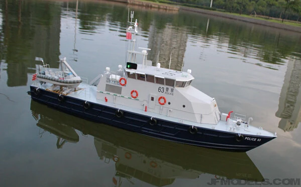 remote control police boat