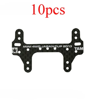 

10PCS 1.5mm Carbon Fiber Plain Light Pteris Lettering Reinforcing Plate for RC Tamiya Mini 4WD Racing Car Model