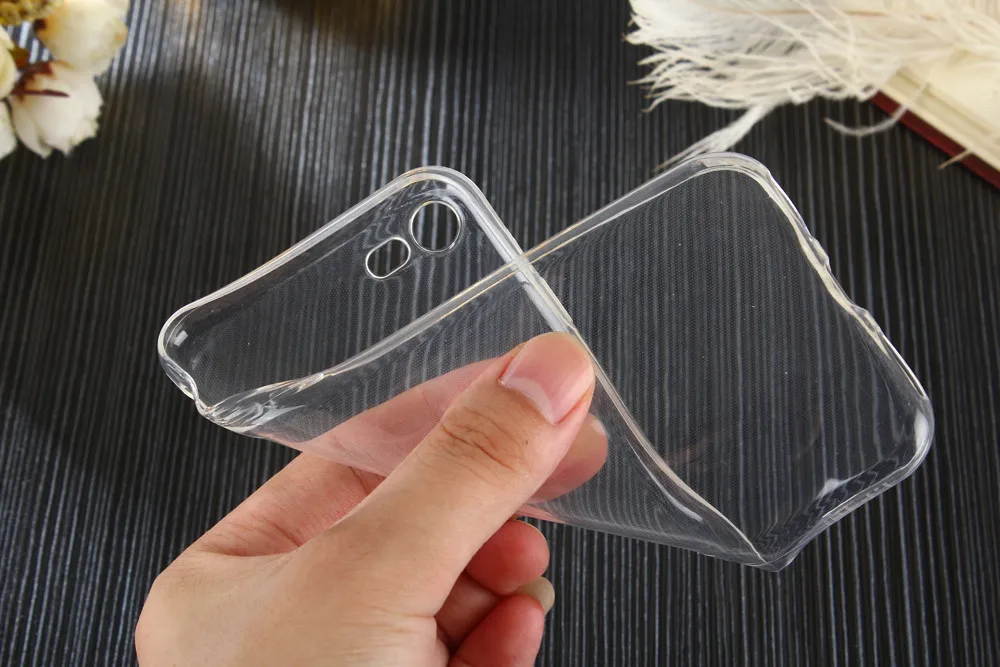

New Portable Simply Practical Shockproof Waterproof Slim Shock Absorption Clear Soft TPU Plating Bumper Case Cover for iPhone 7