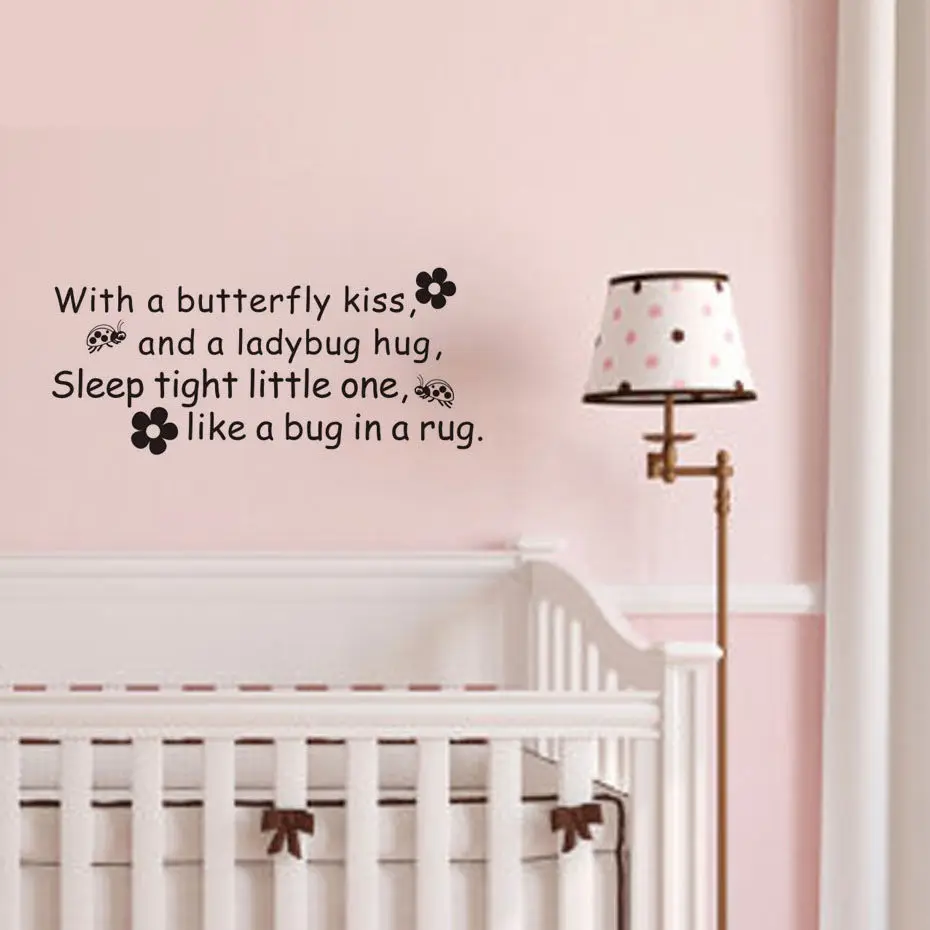 Get Ladybug Wall Decals Aliexpress Alibaba Group Kids Wall Decal Erfly Ladybug Hug E Vinyl Home Decor Baby Room Sticker Diy Decoration Yo 173