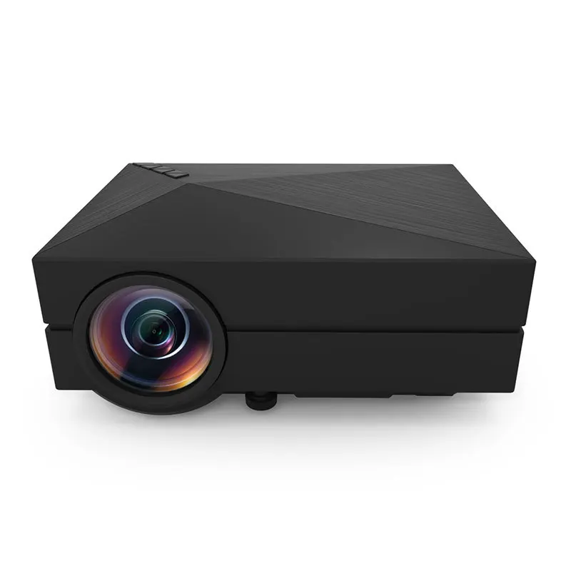 1080P HD проектор Карманный GM60 Мини ЖК-проектор 1000Lm 800x480 1080P проектор с USB HDMI VGA AV подключением