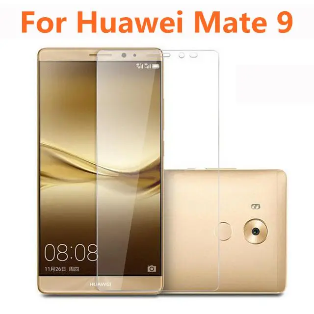 10pcs/lot Tempered Glass Original 9H High Quality Explosion-proof Protective Film Screen Protector for Huawei Mate 9 Mate9 | Мобильные