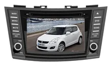 MTK3360 velocidad más rápida 512 MB RAM WinCE 6.0 coche reproductor de DVD 1080 p GPS para suzuki swift 2011- 2015 radio Bluetooth mapa Cámara