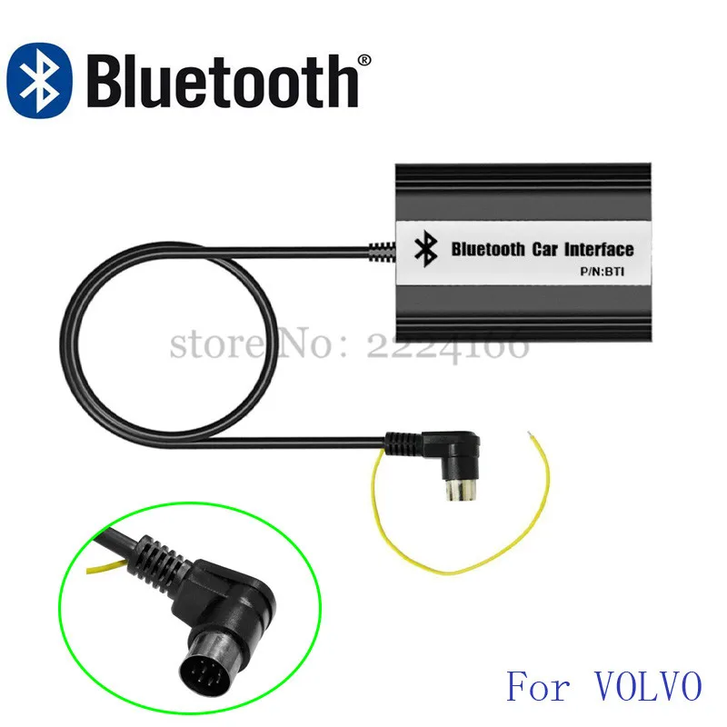 Автомобиль Bluetooth A2DP MP3 Музыка адаптер для Volvo hu-серия C70 S40/60/80 V70 XC70 Интерфейс автомобильный комплект для укладки волос