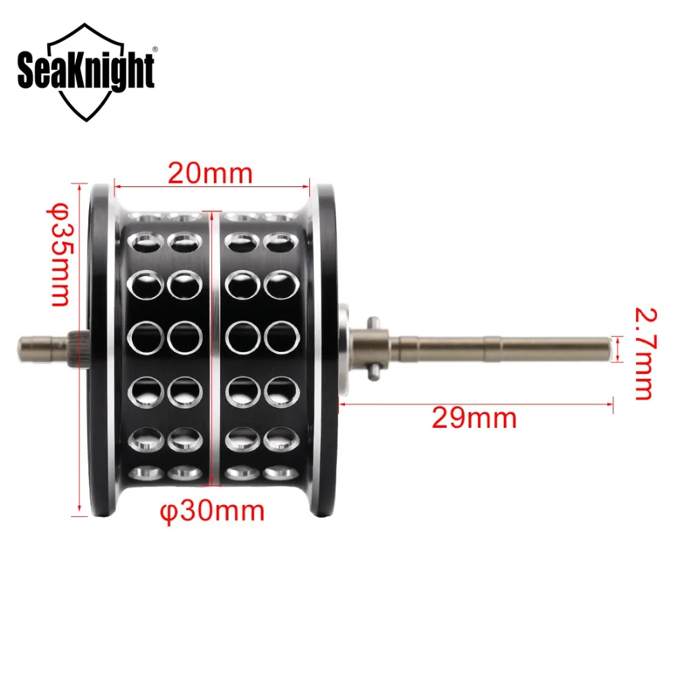 SeaKnight POTM Рыболовная катушка для приманки 7,6: 1 12BB 5 кг Drag 155 г, супер светильник, Рыболовная катушка C60, углеродное волокно, Пресноводная Рыбалка